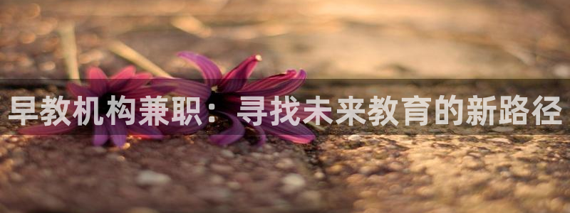 天狮娱乐股东39869：早教机构兼职：寻找未来教育的新路径