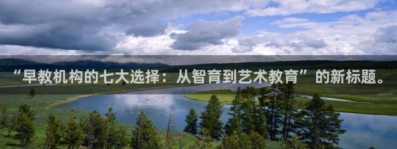 天狮娱乐h 判官:“早教机构的七大选择:从智育到艺术教育”的新标题。