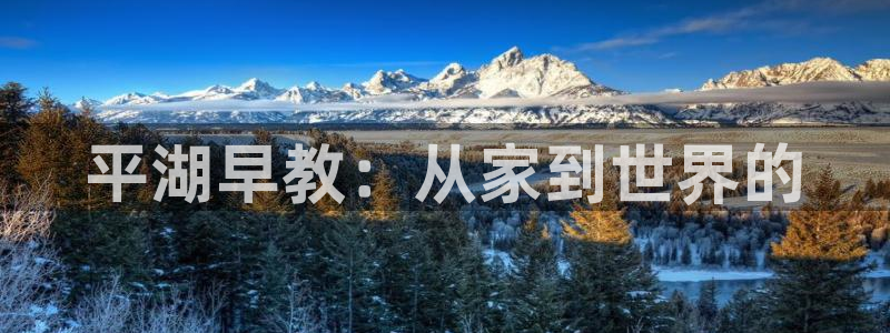 天狮娱乐主招商:平湖早教:从家到世界的