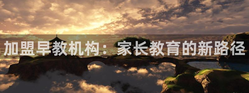 天狮娱乐股东:加盟早教机构:家长教育的新路径