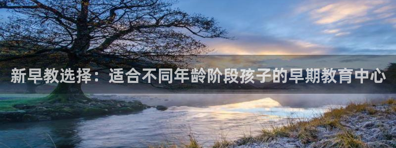 天狮娱乐q：新早教选择：适合不同年龄阶段孩子的早期教育中心