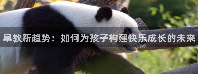 天狮娱乐彩票平台：早教新趋势：如何为孩子构建快乐成长的未来