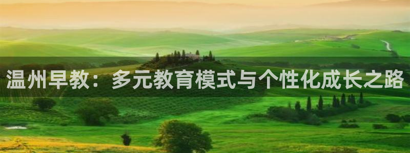 天狮娱乐 e.主管57661：温州早教：多元教育模式与个性化成长之路