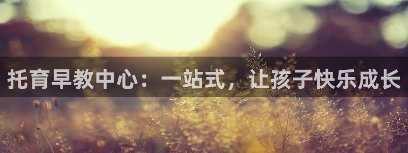 天狮娱乐多：托育早教中心：一站式，让孩子快乐成长