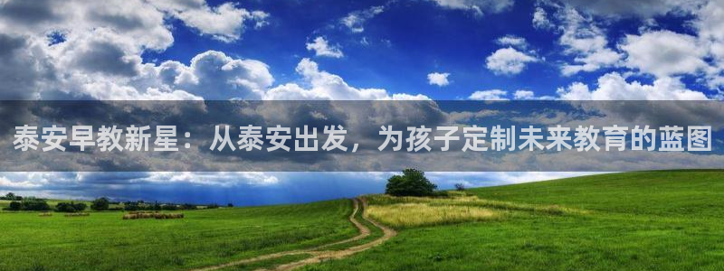 天狮娱乐主招商：泰安早教新星：从泰安出发，为孩子定制未来教育的蓝图