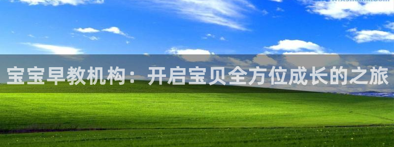 天狮娱乐购彩平台：宝宝早教机构：开启宝贝全方位成长的之旅