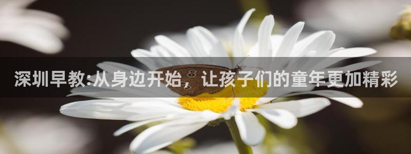 天狮娱乐平台登录：深圳早教:从身边开始，让孩子们的童年更加精彩