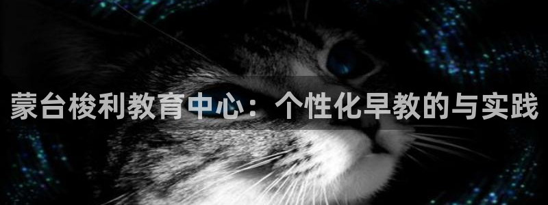 天狮娱乐登录网址：蒙台梭利教育中心：个性化早教的与实践