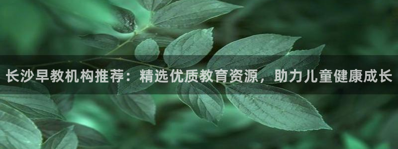 天狮娱乐如：长沙早教机构推荐：精选优质教育资源，助力儿童健康成长